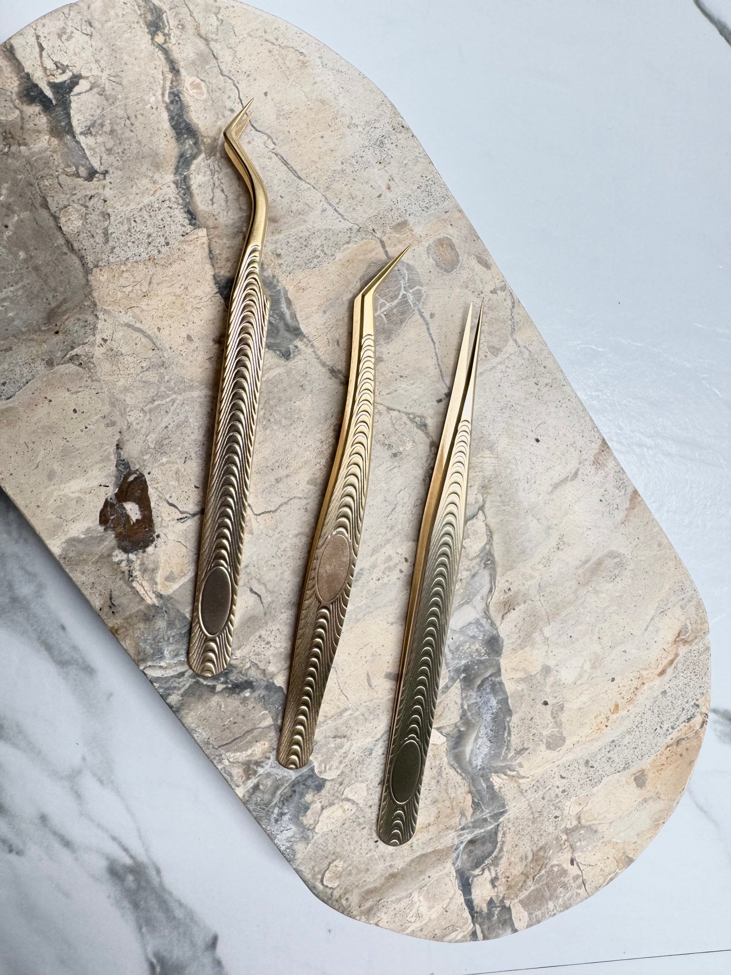 Gold Luxx Tweezers