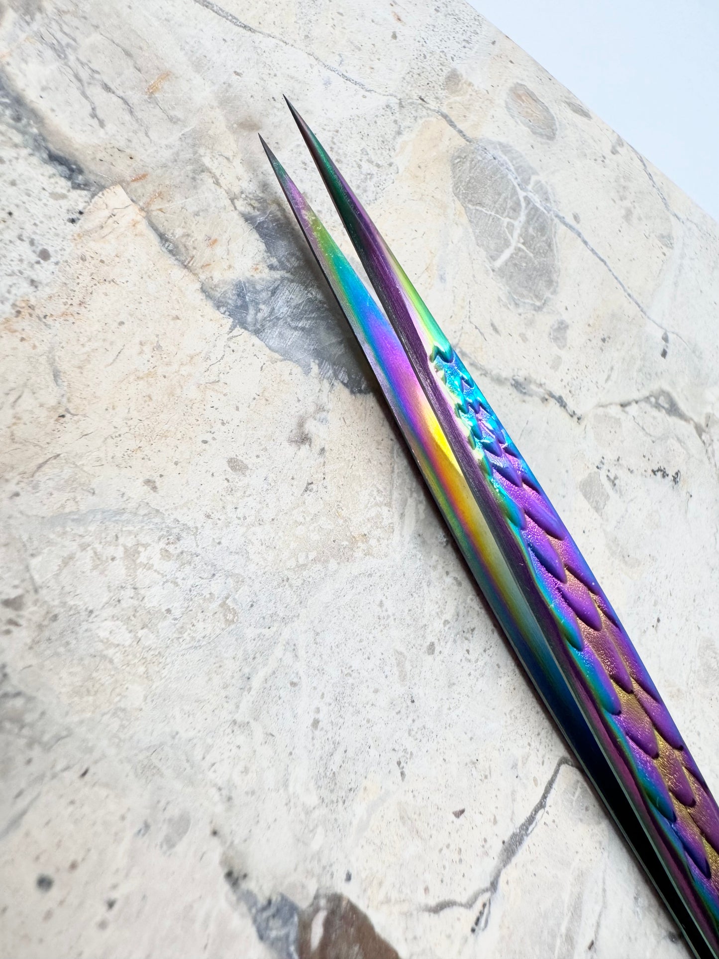 Rainbow Feather Tweezers