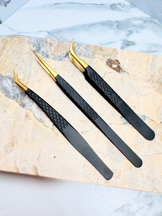 Black Tweezer Trio